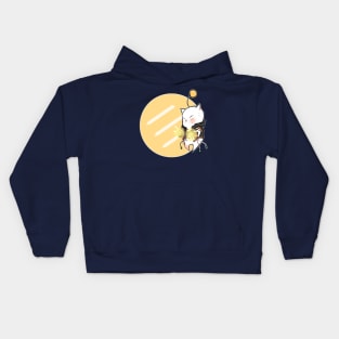 Monk Moogle FFXIV Kids Hoodie